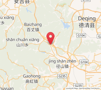 Map of Huanghu, Zhejiang