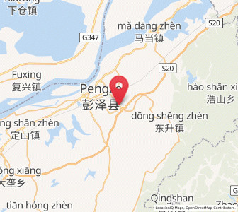 Map of Huanghua, Jiangxi