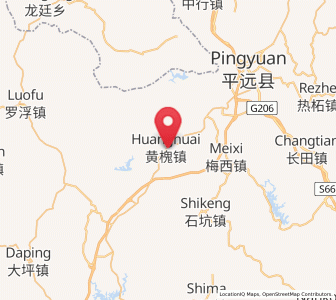 Map of Huanghuai, Guangdong