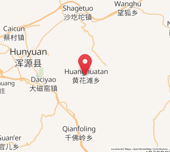 Map of Huanghuatan, Shanxi