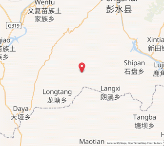 Map of Huangjia, Chongqing