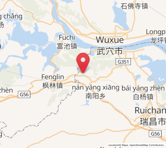 Map of Huangjin, Jiangxi