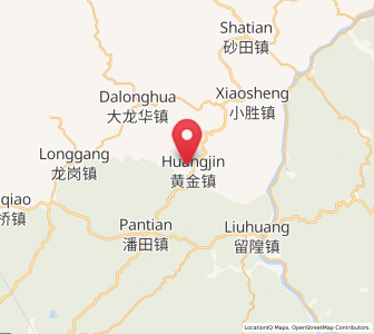 Map of Huangjin, Guangdong