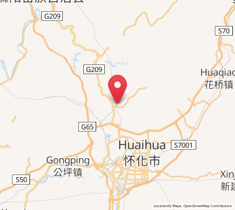 Map of Huangjin’ao, Hunan