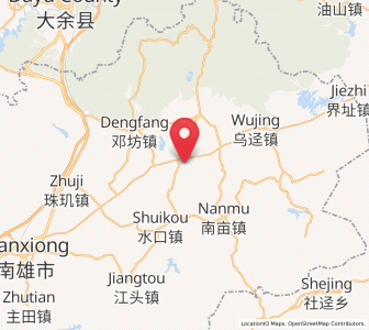 Map of Huangkeng, Guangdong
