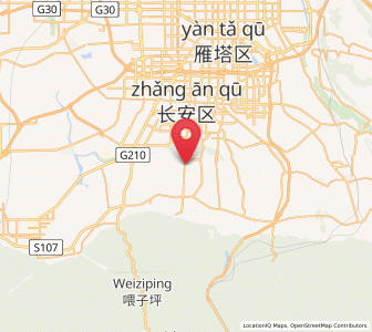 Map of Huangliang, Shaanxi