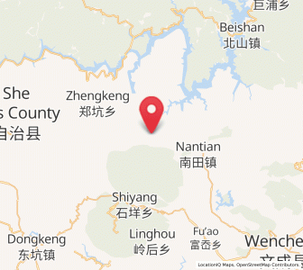 Map of Huangliao, Zhejiang