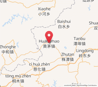 Map of Huangmao, Jiangxi