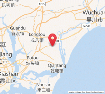 Map of Huangpo, Guangdong