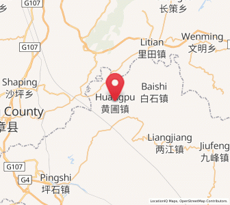 Map of Huangpu, Guangdong