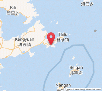 Map of Huangqi, Fujian