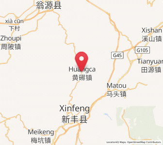 Map of Huangqi, Guangdong