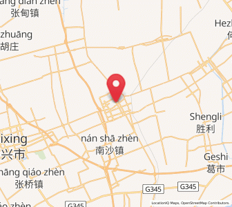 Map of Huangqiao, Jiangsu