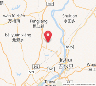 Map of Huangqiao, Jiangxi