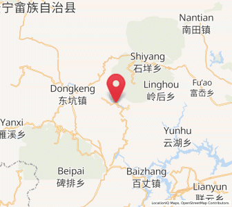Map of Huangqiao, Zhejiang