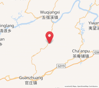 Map of Huangrangping, Hunan