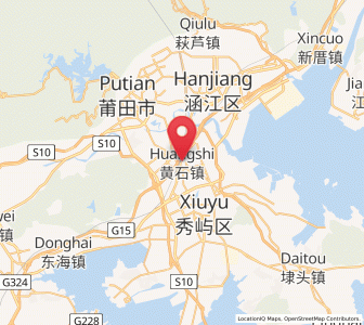 Map of Huangshi, Fujian