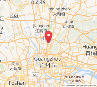 Map of Huangshi, Guangdong