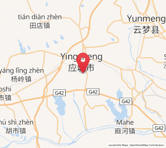 Map of Huangtan, Hubei