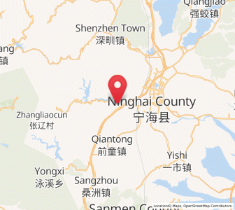 Map of Huangtan, Zhejiang