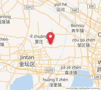 Map of Huangtang, Jiangsu