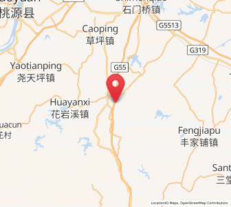 Map of Huangtudian, Hunan