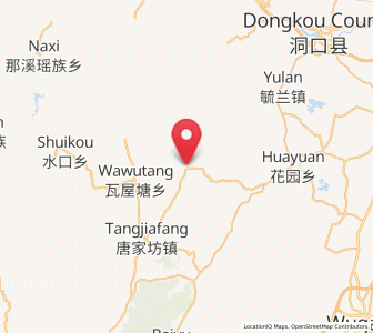 Map of Huangtukuang, Hunan