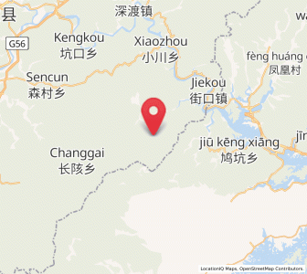 Map of Huangwei, Anhui