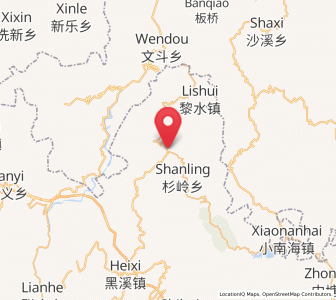 Map of Huangxi, Chongqing