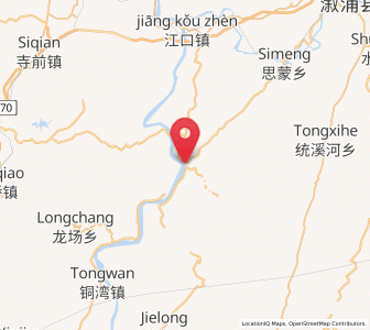 Map of Huangxikou, Hunan