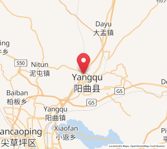 Map of Huangzhai, Shanxi
