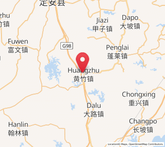 Map of Huangzhu, Hainan