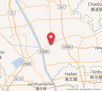 Map of Huangzhuang, Tianjin