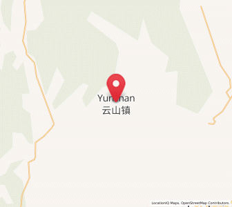 Map of Huanshan, Heilongjiang