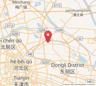 Map of Huantuo, Tianjin