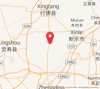 Map of Huapi, Hebei