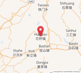 Map of Huaqiao, Chongqing