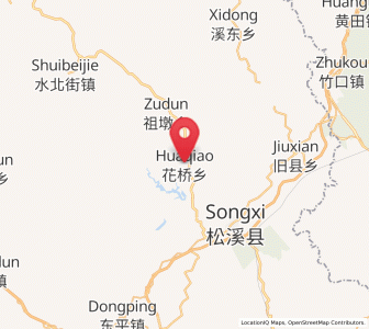 Map of Huaqiao, Fujian