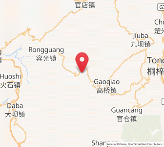 Map of Huaqiu, Guizhou