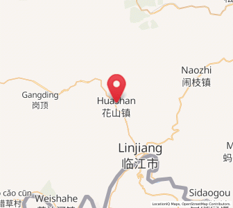 Map of Huashan, Jilin