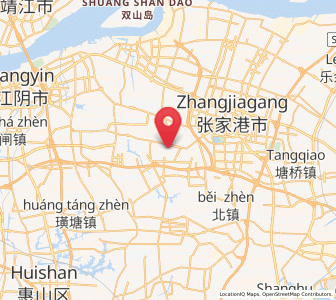 Map of Huashi, Jiangsu