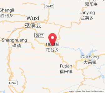 Map of Huatai, Chongqing