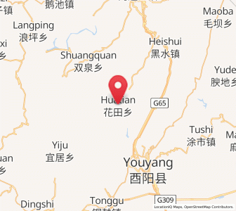 Map of Huatian, Chongqing