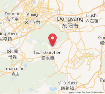 Map of Huaxi, Zhejiang
