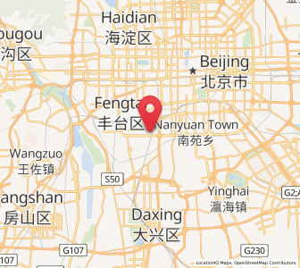 Map of Huaxiang, Beijing