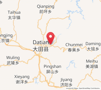 Map of Huaxing, Fujian