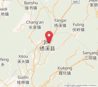 Map of Huayang, Anhui