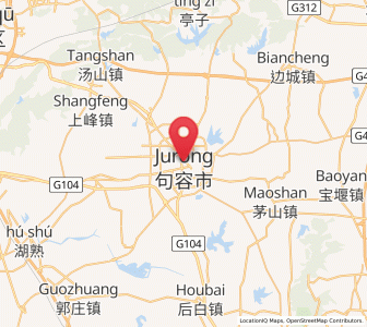Map of Huayang, Jiangsu