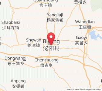 Map of Huayuan, Henan