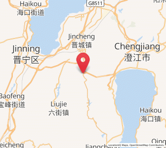 Map of Huayue, Yunnan